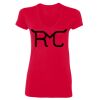 Ladies' SoftStyle® Fitted V-Neck T-Shirt Thumbnail